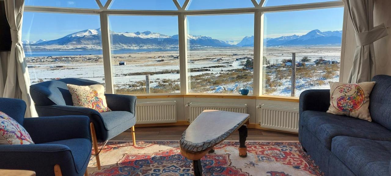 Dome With Stunning Glacier & Mountain Views Πουέρτο Νατάλες Εξωτερικό φωτογραφία
